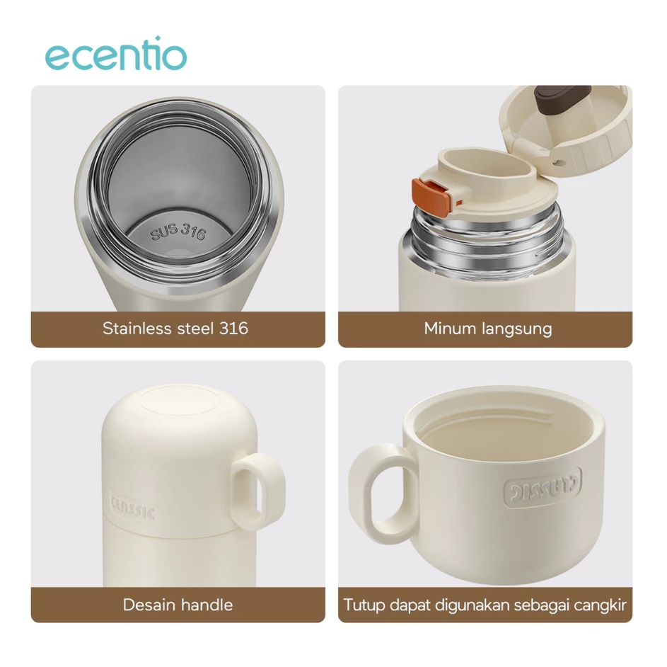 Dawey Etech Indonesia ecentio Bullet Insulated Mug