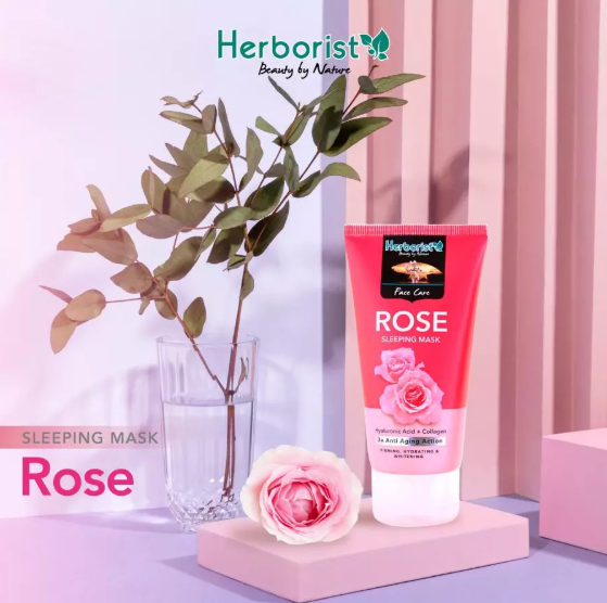 Victoria Care Indonesia Herborist Sleeping Mask Rose
