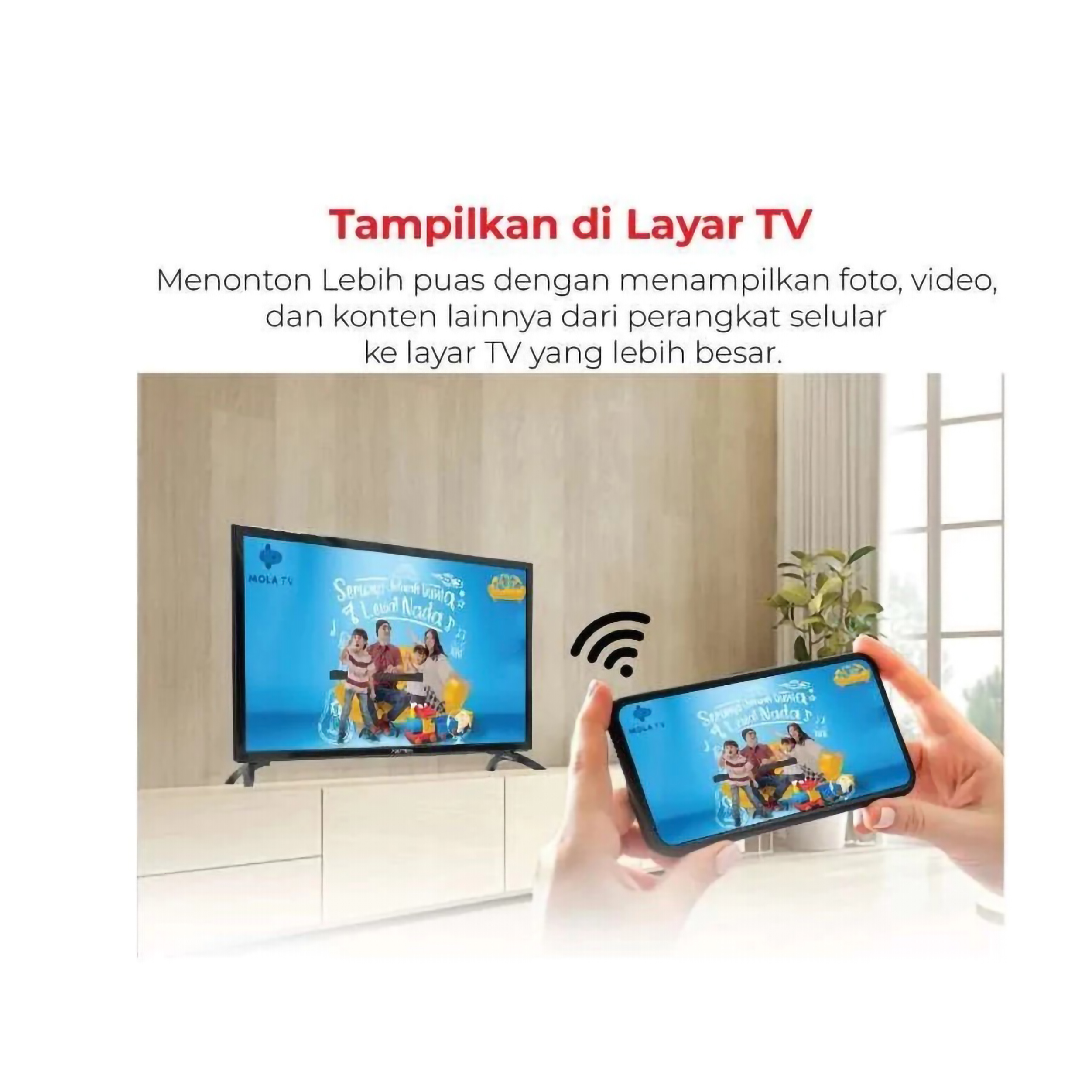 Hartono Istana Teknologi Polytron  Smart TV 24 Inch  PLD24MV1859