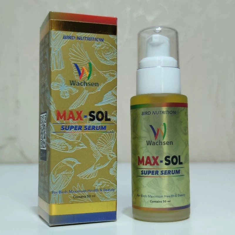  MAX-SOL Vitamin Burung Untuk Semua Jenis Burung