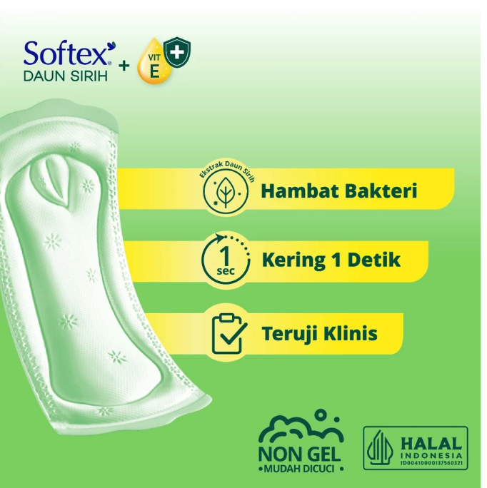 Kimberly-Clark Softex® Daun Sirih