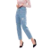 MKY Clothing Elastic Waist Ripped Boyfriend Jeans 1