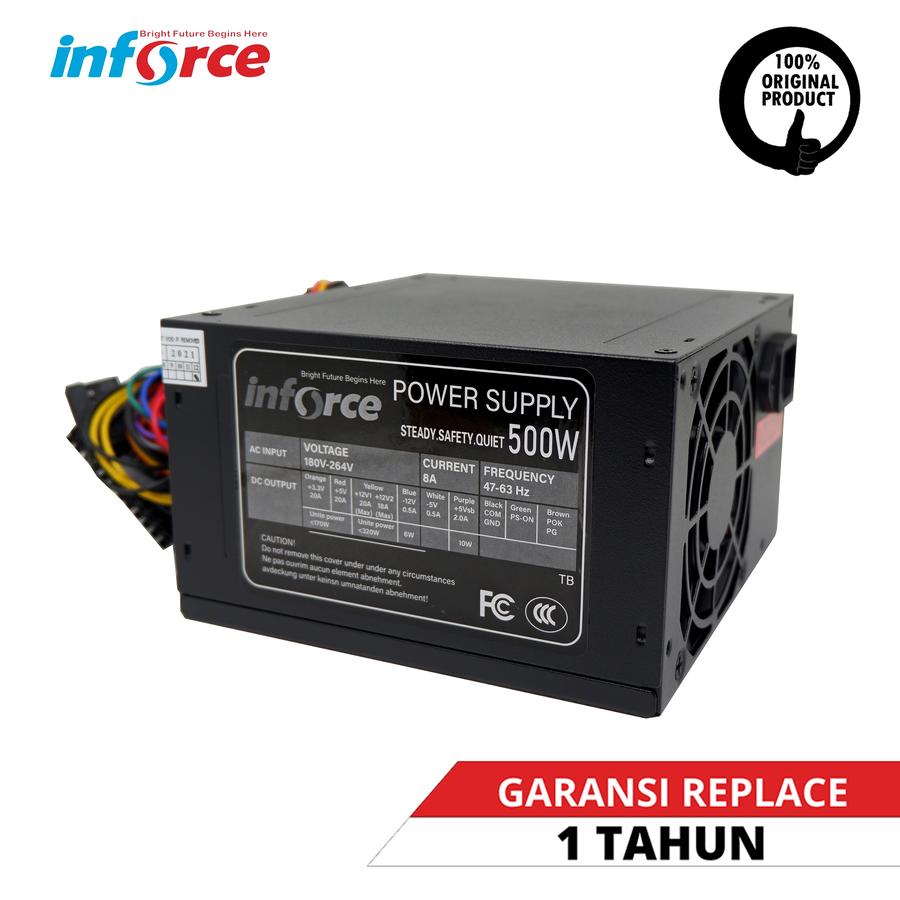  Inforce Power Supply Superior 500 Watt 