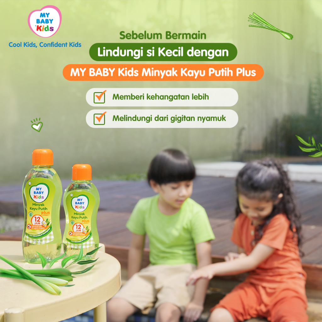 My Baby Kids Minyak Kayu Putih Plus 3