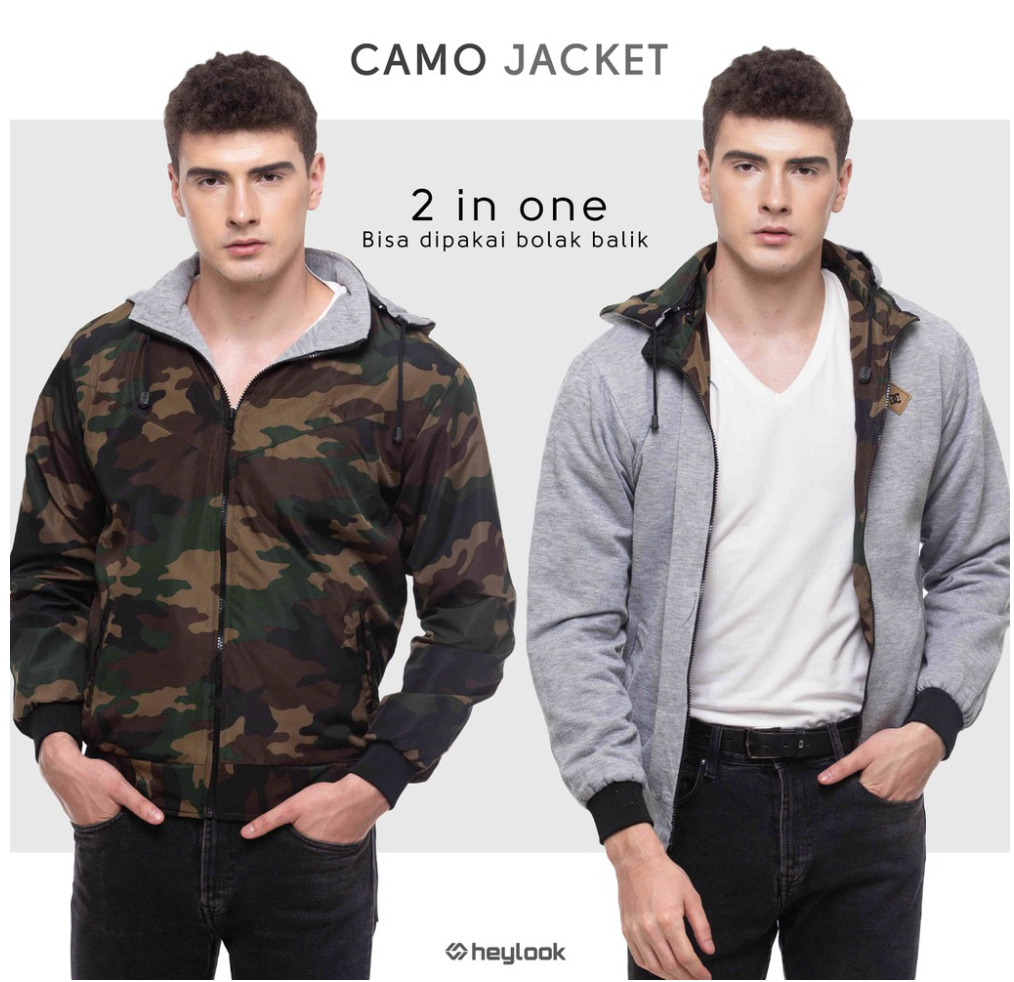 Jaket Camo