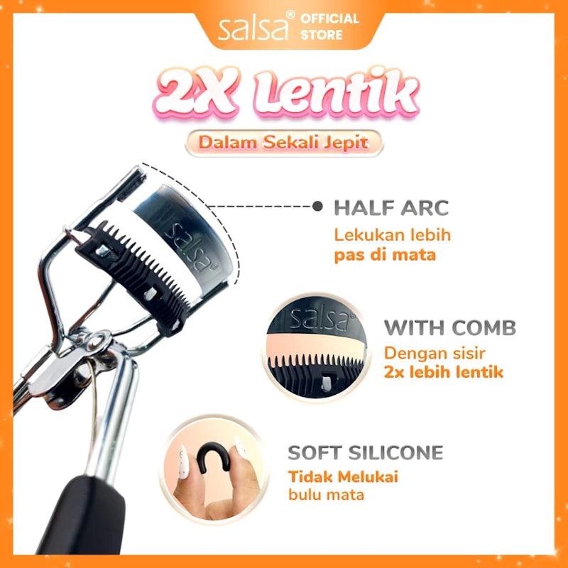 SALSA Vinylash Pro Color Eyelash Curler 2