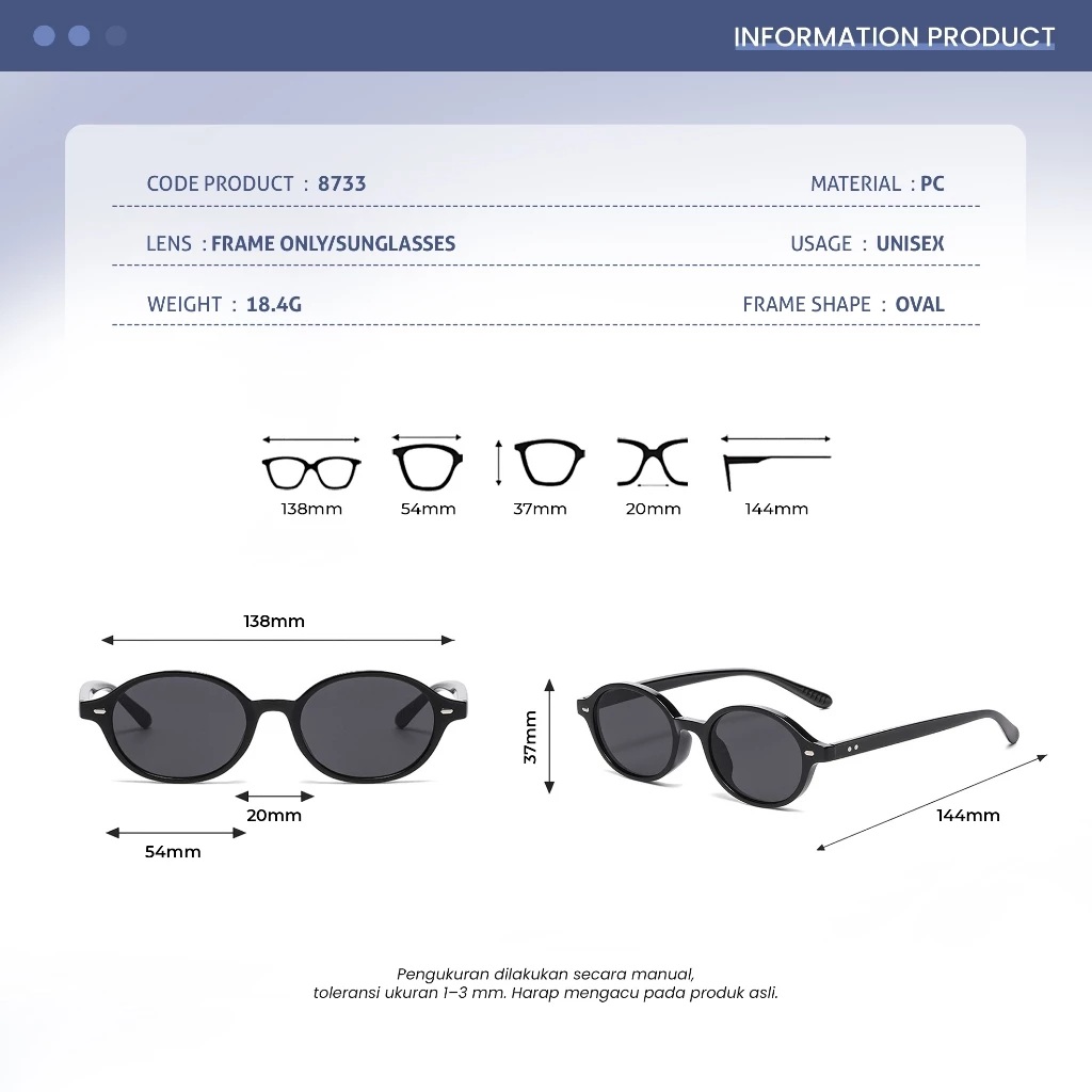  Genius Maiden Oval 8733