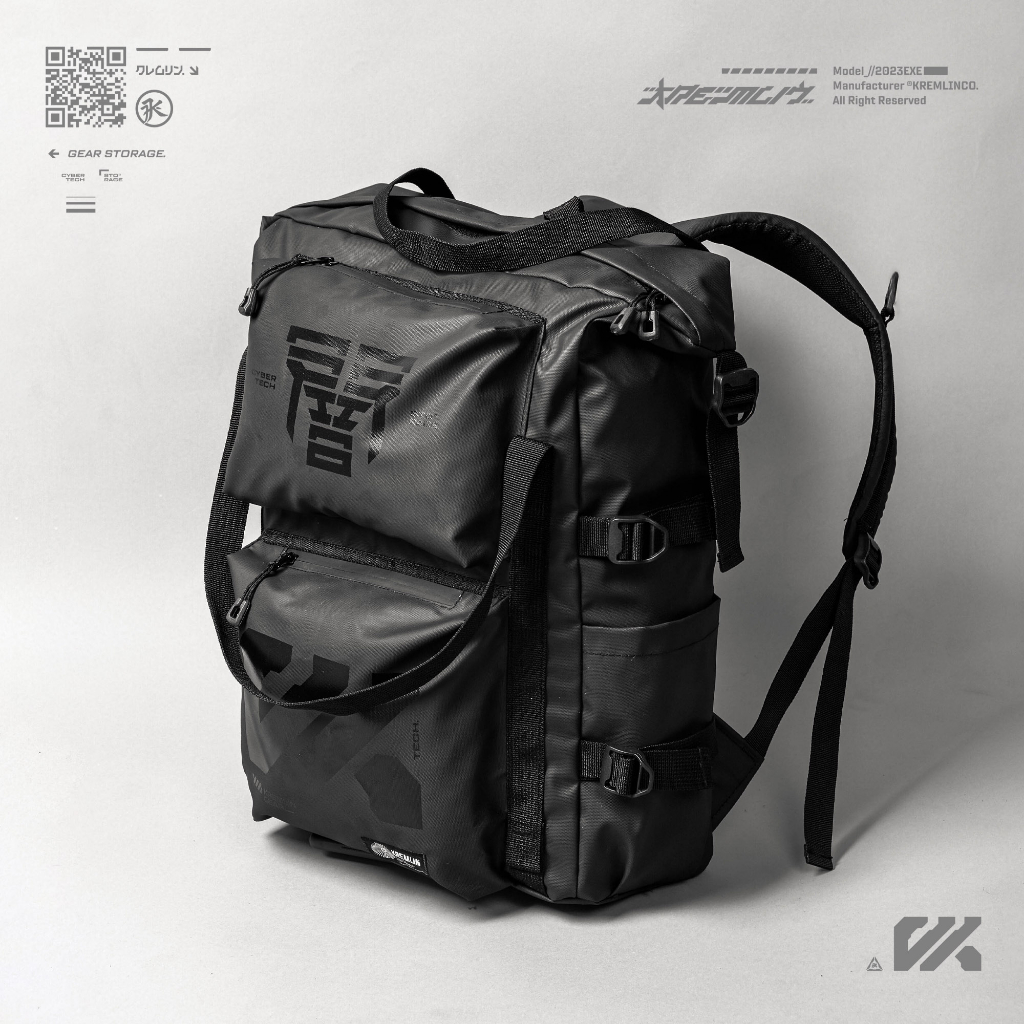 Kremlin Tas Ransel Bagpack Tech Gear - DETROIT 2