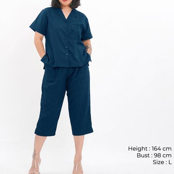  Nyonya Piyama Comfy Pajamas 7/8 Pants