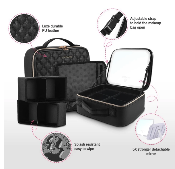 Masami Shouko Masami S LED Level Up Show Bag in Black Iconic