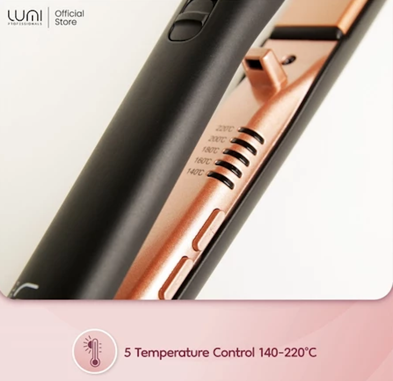 Lumi Professionals Slim Line Hair Straightener 1 inch 4