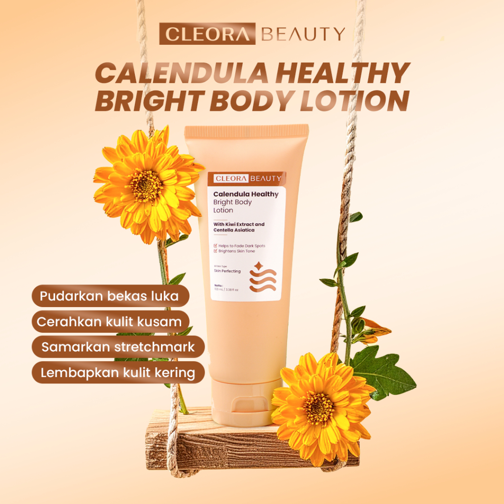 Cleora Beauty Cleora Calendula Healthy Bright Body Lotion