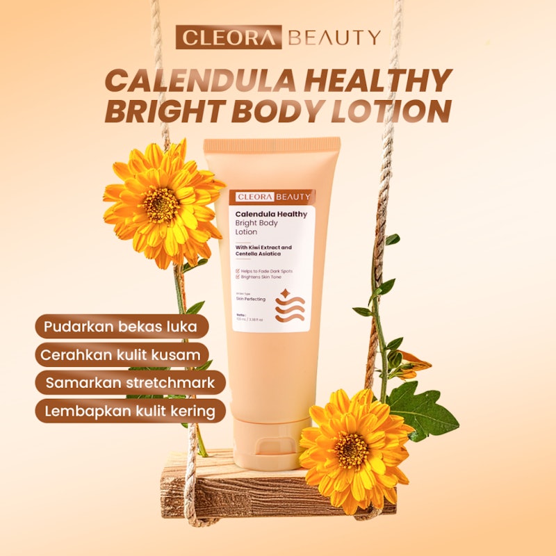 Cleora Calendula Healthy Bright Body Lotion 2