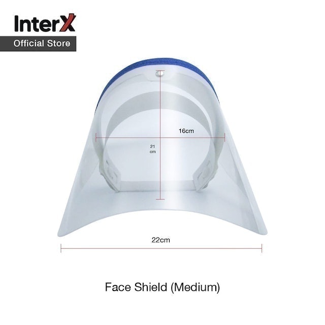 Inter X Face Shield Pelindung Wajah