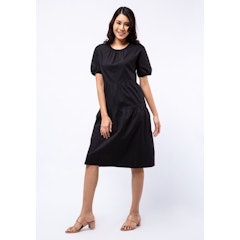 The Executive Ruffle Mini Dress