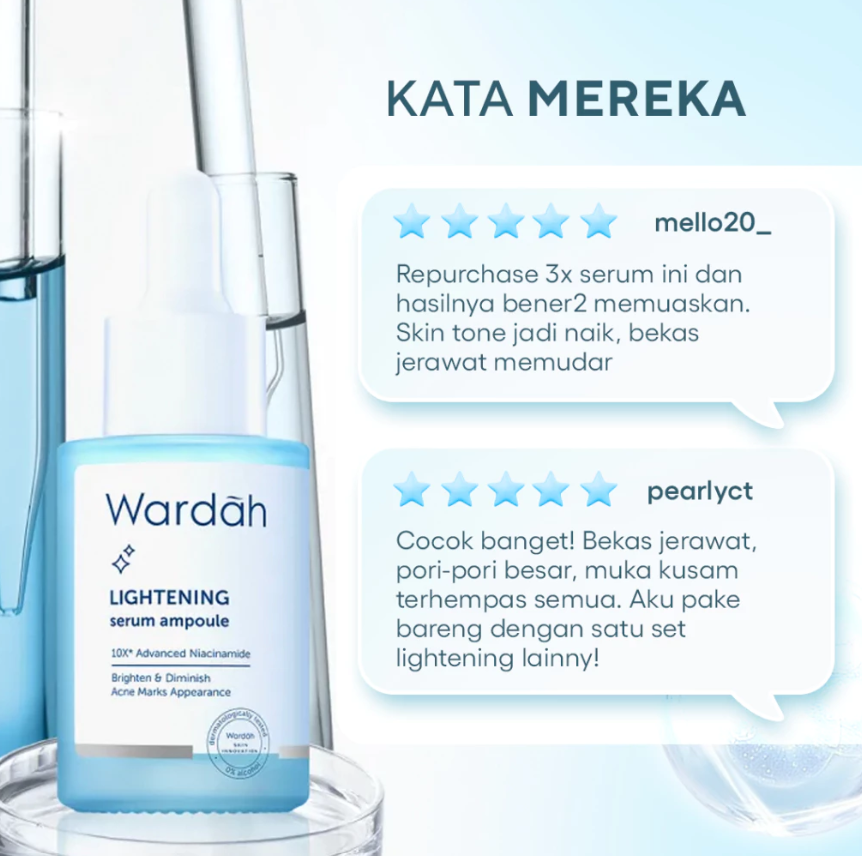 Paragon Technology and Innovation Wardah Lightening Serum Ampoule