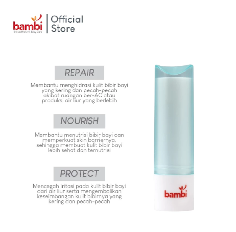 Bambi Baby Vegan Lip Balm 4