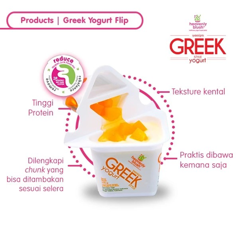 Heavenly Blush Greek Yogurt Cup Granola (100gr x 12 pcs) 3