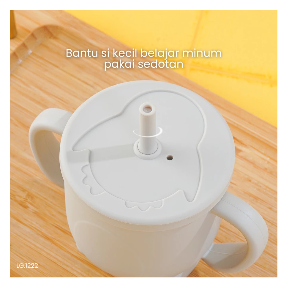 Ligient Little Giant 3 in 1 Penguin Silicone Training Cup