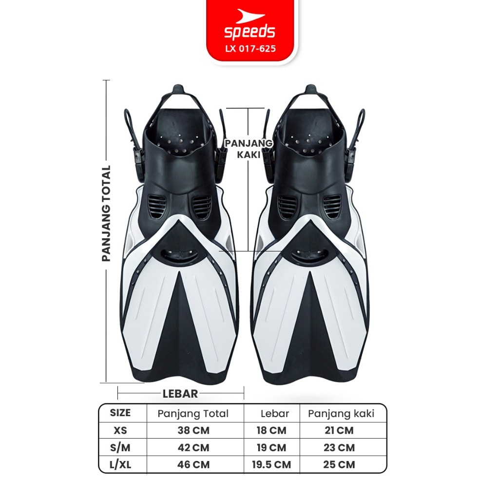 Speeds Indonesia SPEEDS Kaki Katak  017-625