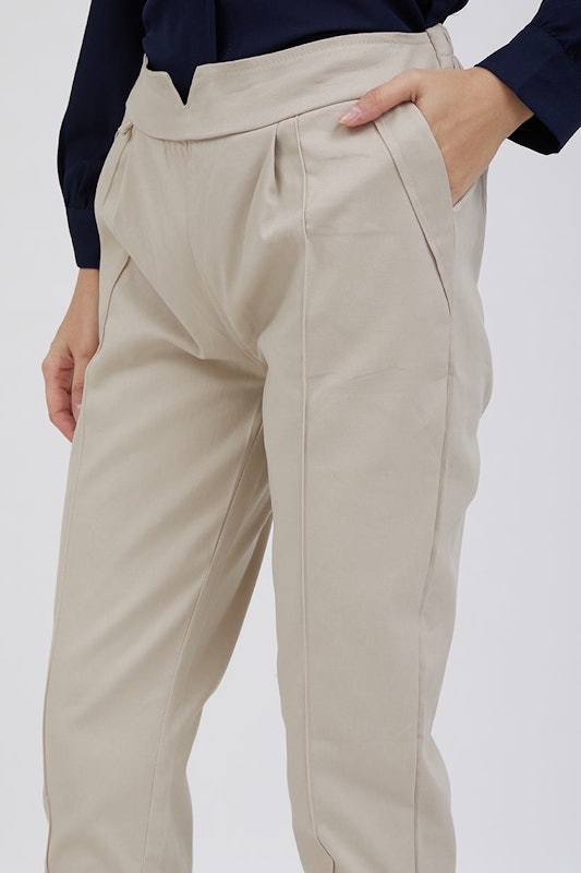 Sofia Macca Basic Pants Khaki 5