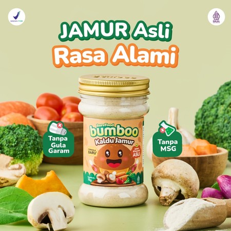 Inovasi Pangan Nusantara Barefood Bumboo Kaldu Jamur