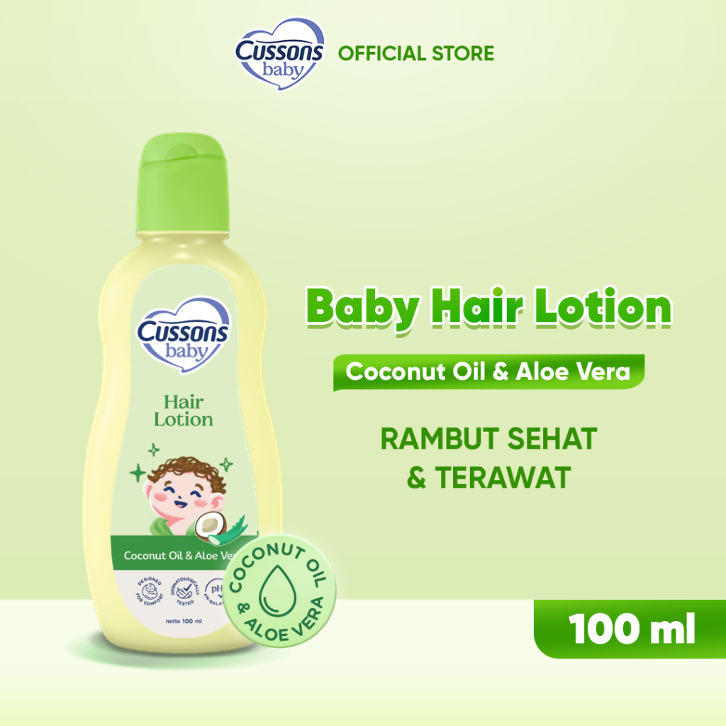 Cussons Baby Hair Lotion Coconut Oil & Aloe Vera