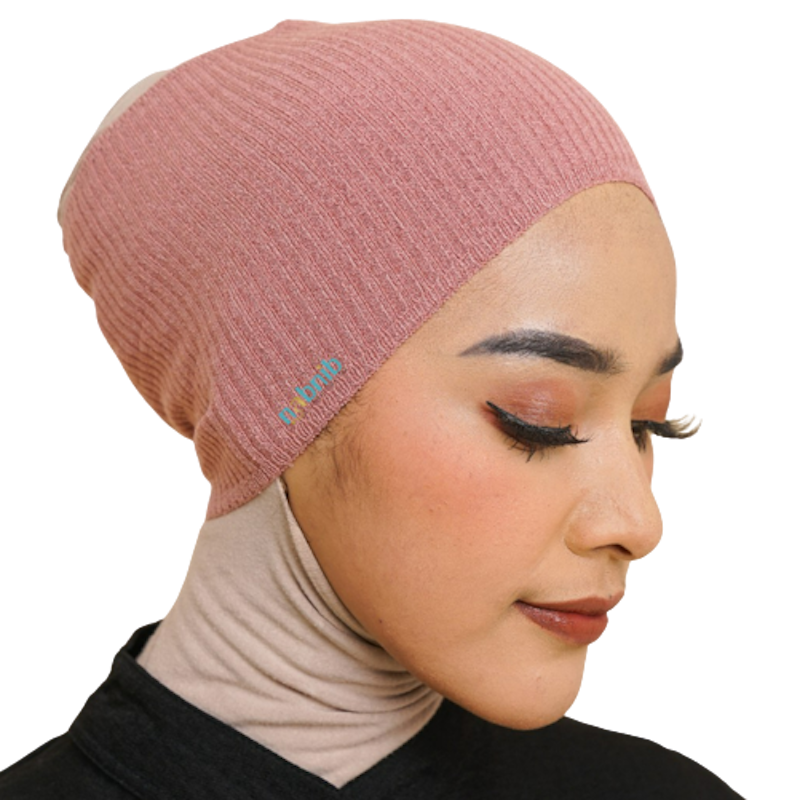 Stripy Ciput Rajut Bandana 1