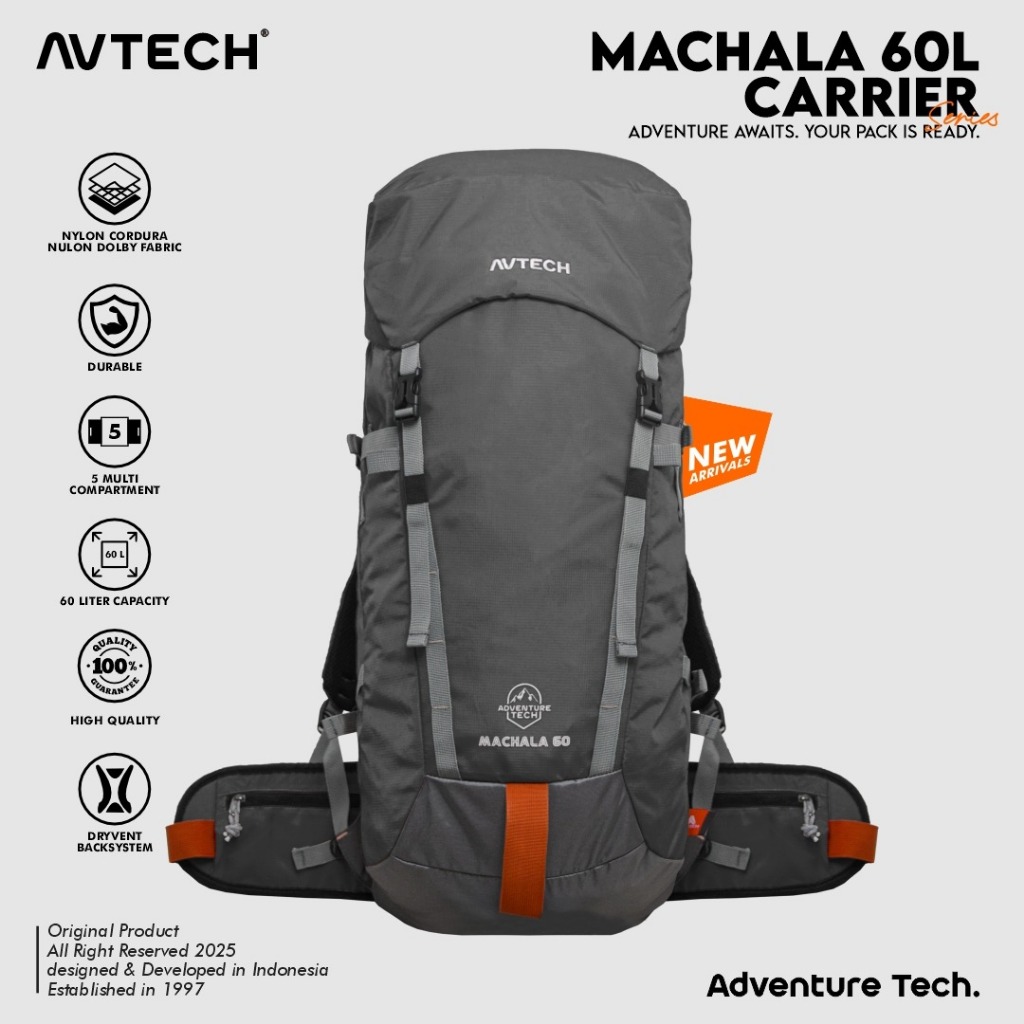 Avtech Adventure Technology AVTECH Machala V2 Carrier 60L