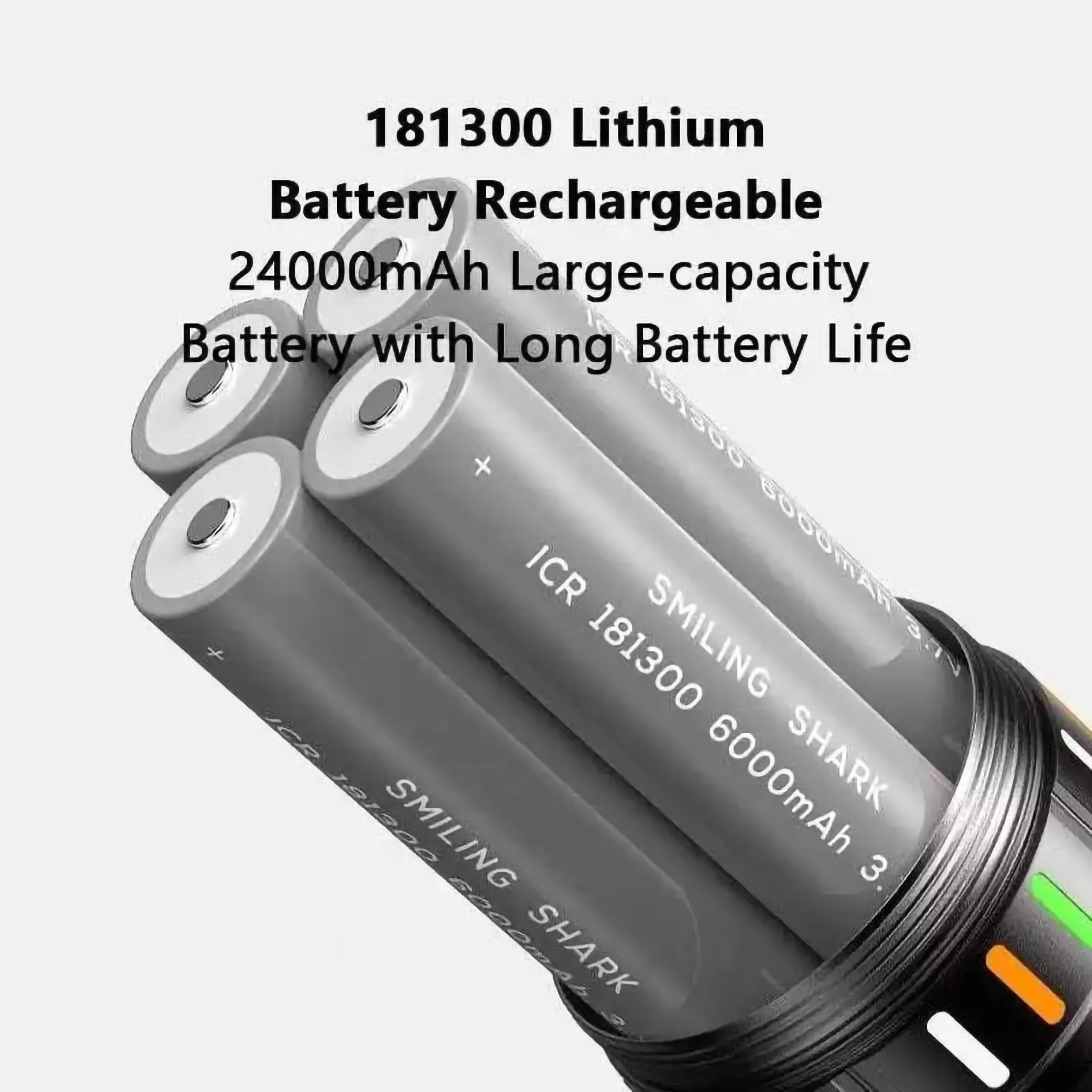 Guangzhou Smiling Shark Lighting Science Technology Smiling Shark Rechargeable Flashlight SD-5996