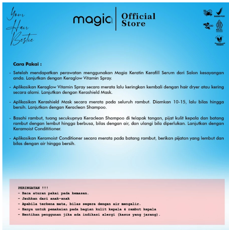 Magia Keratin Kerashield Mask 3