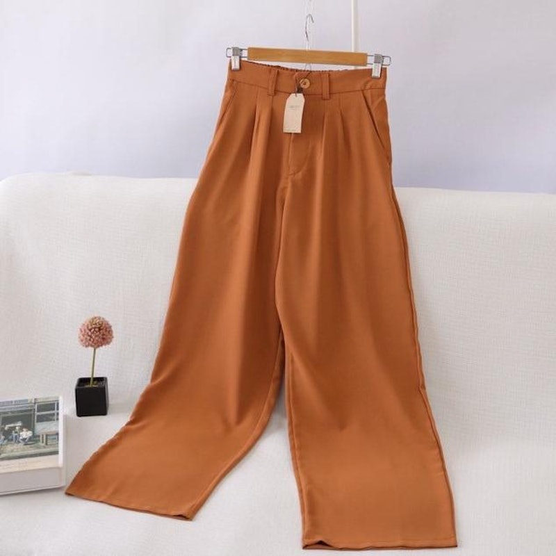 PETITE Loose Pants High Waist 5
