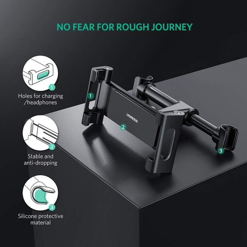 Backseat Headrest Car Phone Holder Tab iPad 4