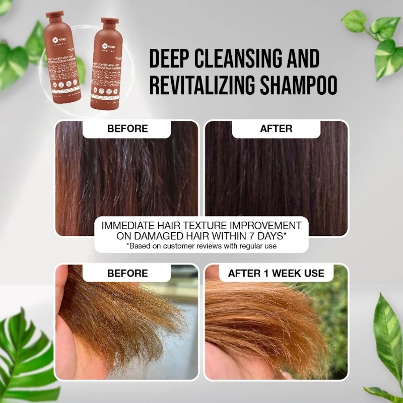 dr soap Deep Cleansing & Revitalizing Shampoo 3