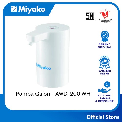 Kencana Gemilang Miyako Water Pump AWD-200 WH