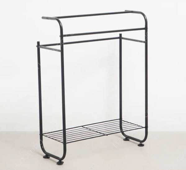 Jemuran Handuk Indoor Dengan Rak 78.5 Cm ｜ 10238920