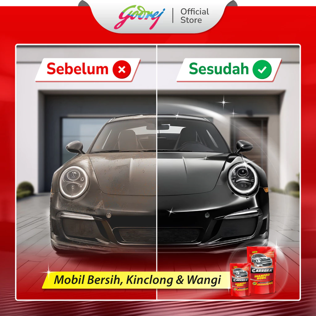 Godrej Carrera Shampoo Mobil 800 ml