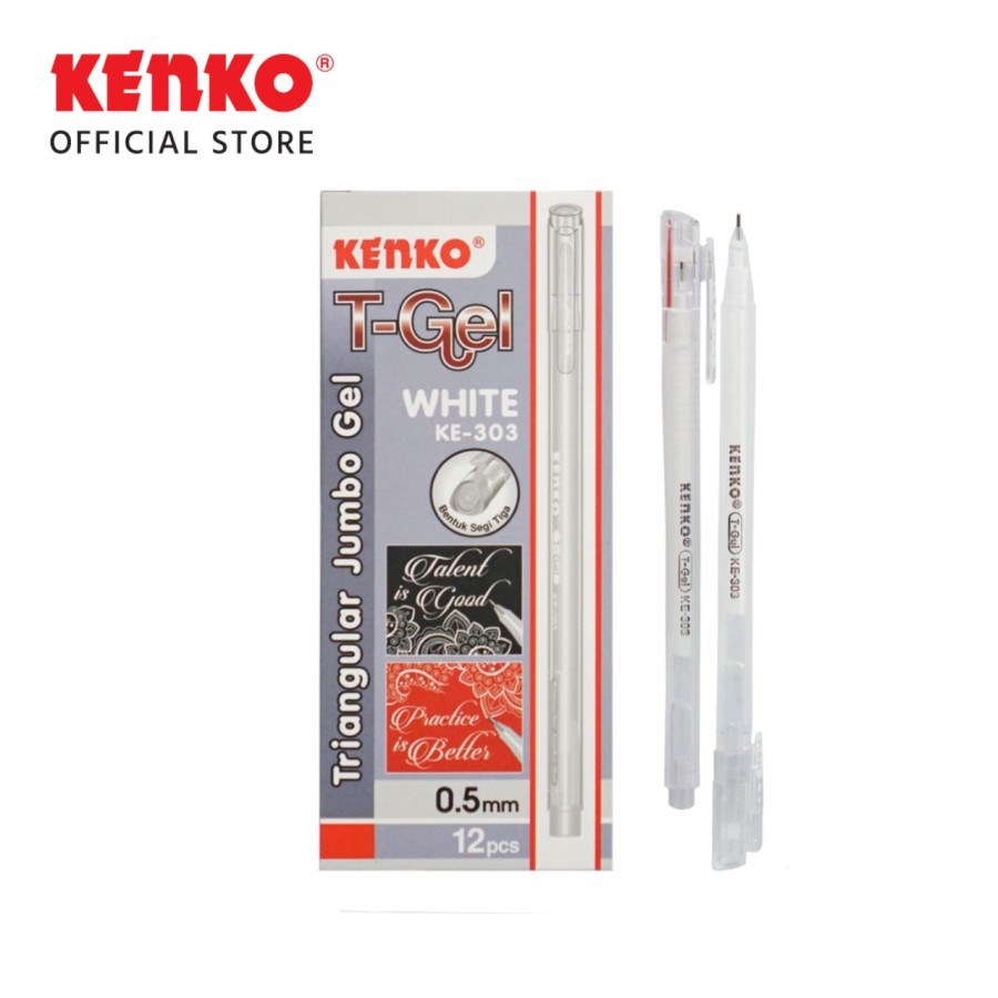 KENKO Gel Pen (T-Gel/Triangular) KE-303