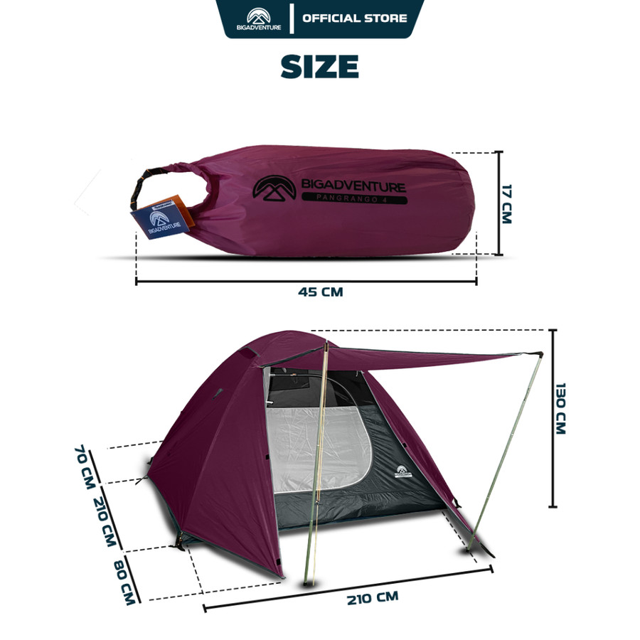  Bigadventure Pangrango Series 4 Person