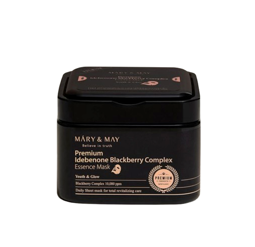 Mary & May Premium Idebenone Blackberry Complex Essence Mask