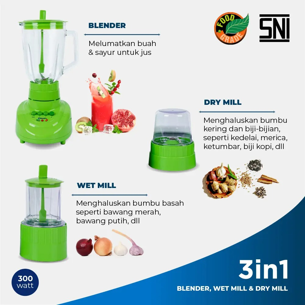 Kencana Gemilang Miyako Blender  BL-152 GF