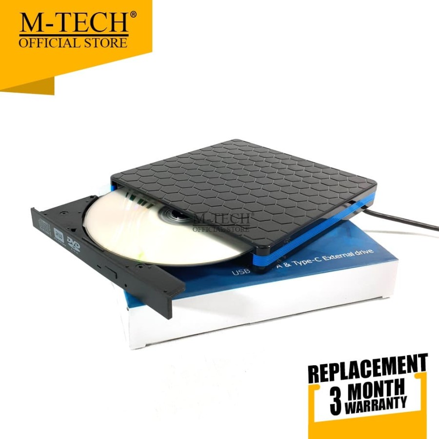 M-Tech External DVD RW Type C USB 3.0