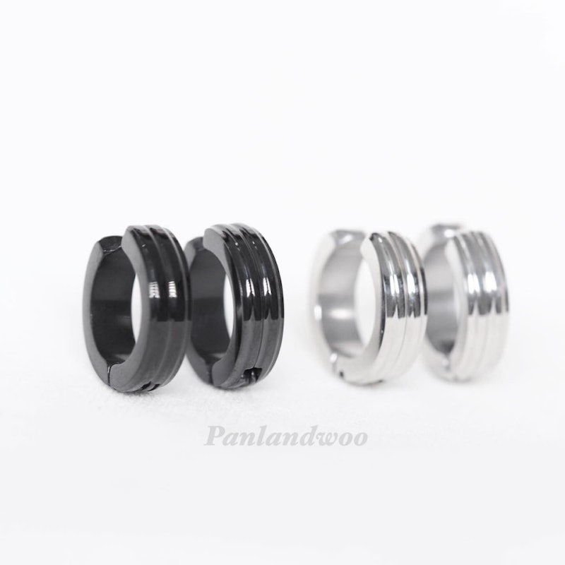 Anting Jepit Hoop Stainless Wanita Jacob 1