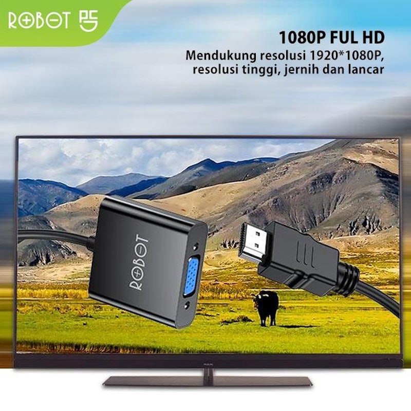 ROBOT HDMI to VGA Adapter 2