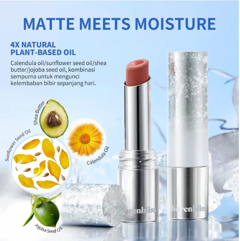 No Gravity Transferproof Matte Lipstick 02 Saturn Nude 5