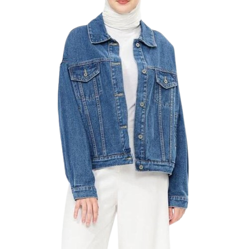10 Rekomendasi Jaket Jeans Oversize Terbaik (Terbaru Tahun 2026) 5