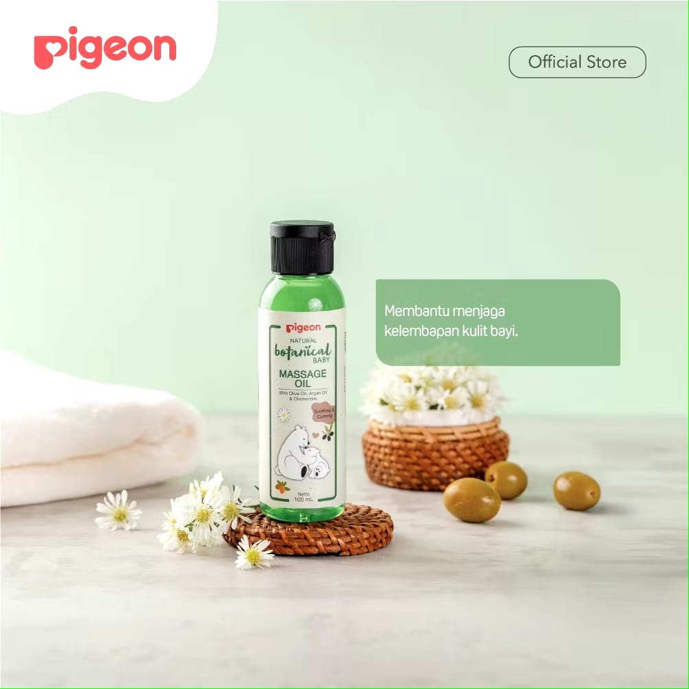 Pigeon Pigeon Botanical Baby Massage Oil