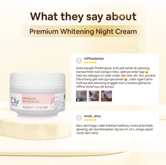 Ella Skincare Premium Whitening Night Cream