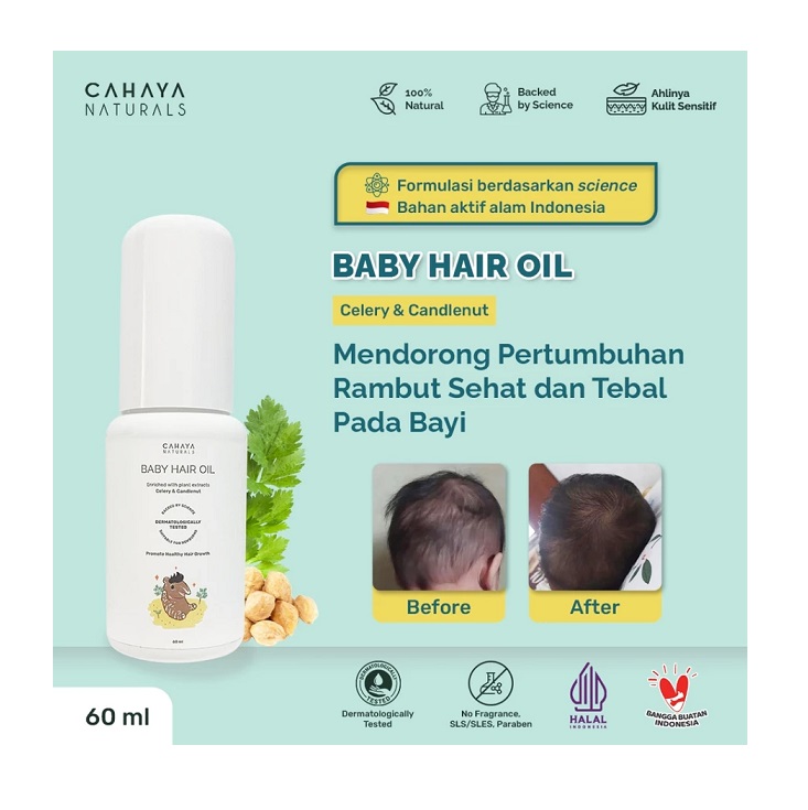 Cahaya Natural Botanikal  Cahaya Naturals Baby Hair Oil