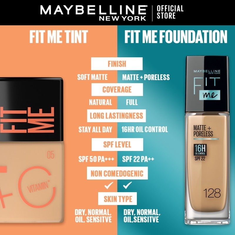 L’Oréal Maybelline New York Fit Me Fresh Tint SPF 50 PA+++ 06 Kuning Langsat
